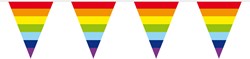 Vlaggenlijn Regenboog 10m