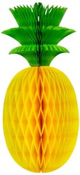 Decoratie Honeycomb Ananas (33x15cm)