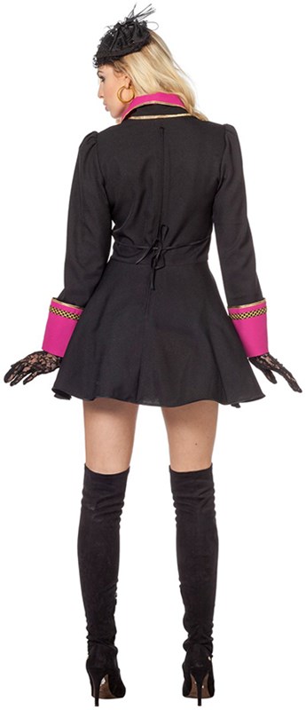 Damesjurk Garde Markiezin Zwart/Pink  -3
