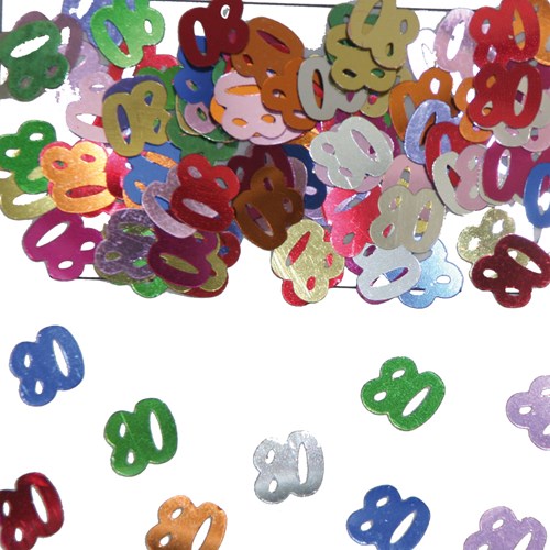Confetti 80 Jaar