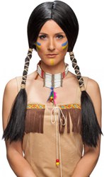 Dames Indianenpruik Traditioneel