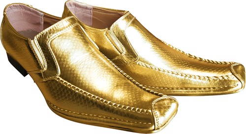 Disco Schoenen Glitter Goud
