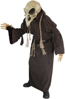 Crow Skull Masker Latex Luxe-2