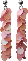 Pailletten Oorbellen Roze