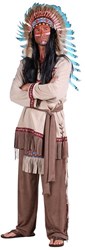 Indianen Kostuum White Feather Luxe