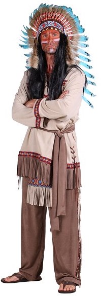 Indianen Kostuum White Feather Luxe