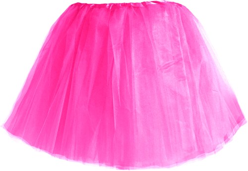 Tule Rokje 3 lagen Pink (40cm)