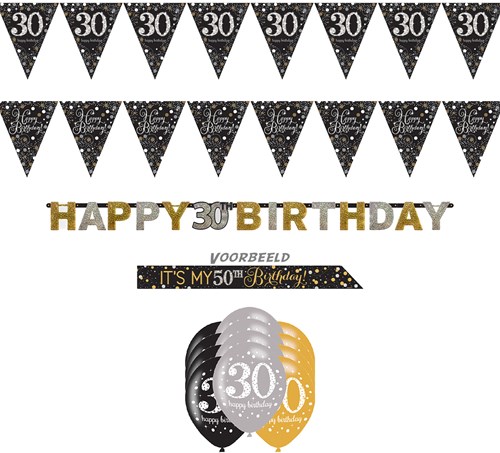 Feestpakket Sparkling Celebrations 30 jaar