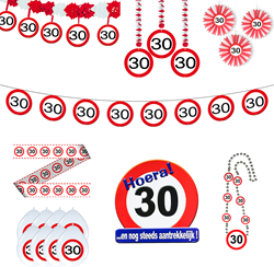 Feestpakket Verkeersbord 30 Jaar