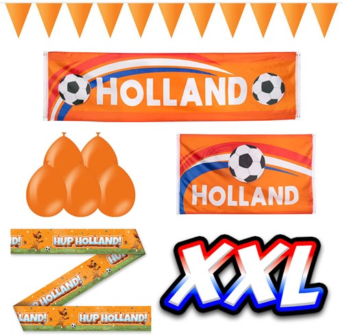 Feestpakket Versier Je Straat Oranje XXL