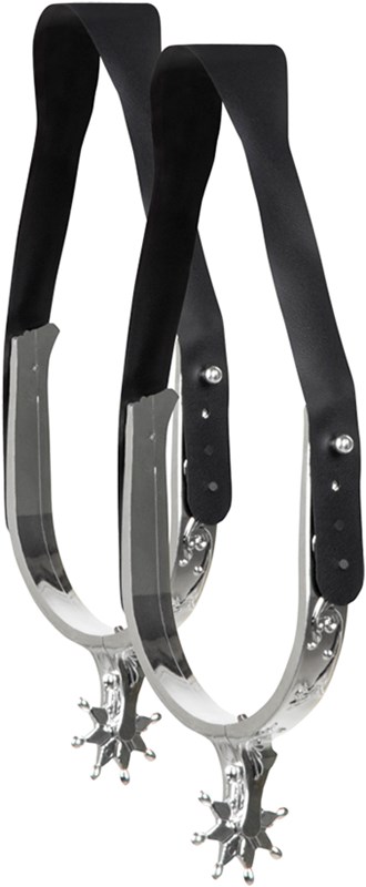 Cowboy Sporen Zilver 2st 