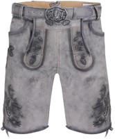 Lederhose Geitenleer Thomas Graniet met Riem