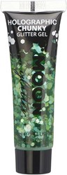 Chunky Holographic Glittergel Groen (12ml)