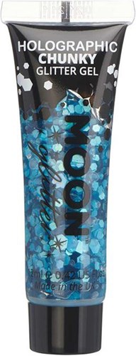 Chunky Holographic Glittergel Blauw (12ml)