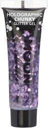 Chunky Holographic Glittergel Paars (12ml)