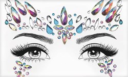 Face Jewels Snow Angel