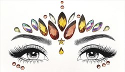 Face Jewels Sunsett Goddess