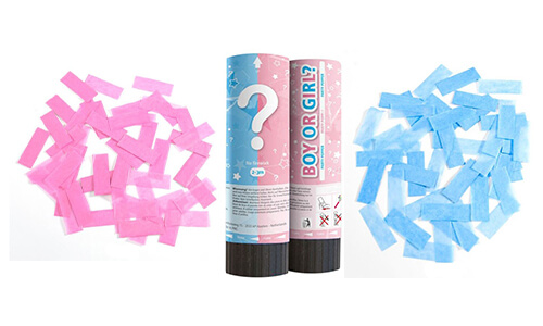 Gender Reveal Kanonnen Blauw/Roze