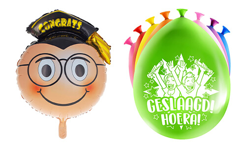 Geslaagd Ballonnen