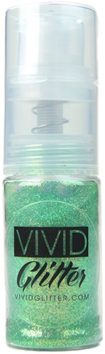 Vivid Glitter Spray Golden Mint  - 14ml