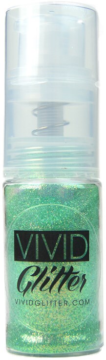 Vivid Glitter Spray Golden Mint  - 14ml