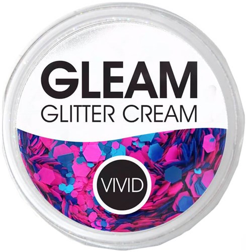 Vivid Gleam Glitter Cream UV Gum Nebula - 30gr