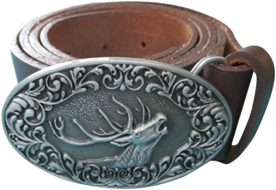 Tiroler Trachten Riem Luxe (echt leer)