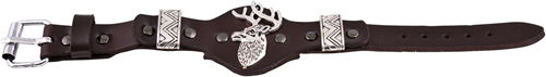Tiroler Trachten Armband Luxe (echt leer)