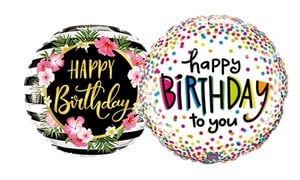 Happy Birthday Versiering