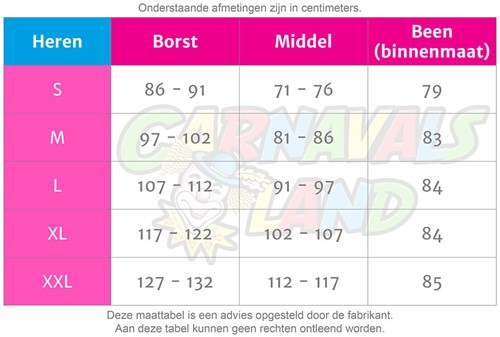 Maattabel Heren (200427)