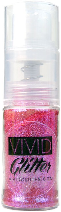 Vivid Glitter Spray Hot Pink - 14ml