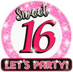 Huldeschild Sweet 16