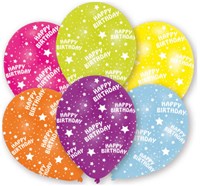Feestpakket Confetti Birthday (60 stuks) (ballonnen)