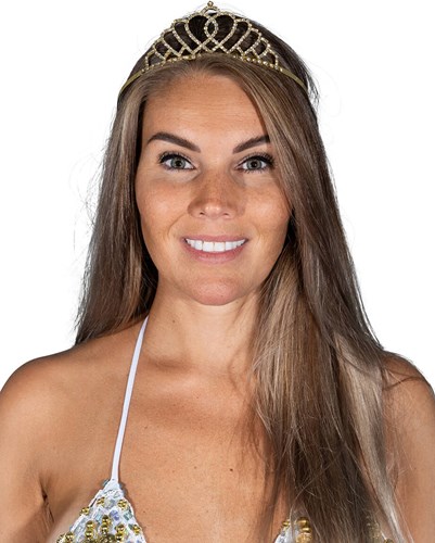 Tiara Strass Goud Anne