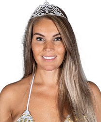 Tiara Strass Zilver Charlotte