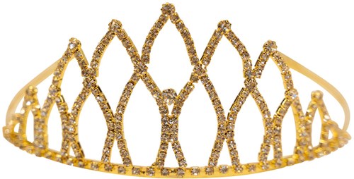 Tiara Strass Goud Isabella (product)