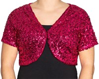 Pailletten Bolero Pink