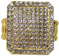 Pooier Ring Goud + Strass