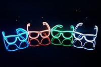 Bril met Witte LED-verlichting 