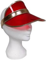 Zonneklep Rood-Goud