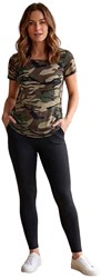 Dames T-Shirt Camouflage