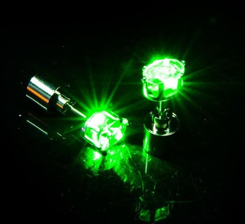LED Oorbellen Groen