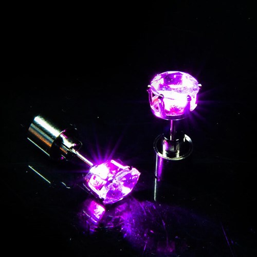 LED Oorbellen Paars (product)