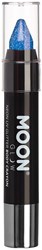Neon UV Schminkstift Glitter Blauw (3,5gr)