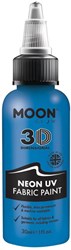 Textielverf Neon UV Blauw (30ml)