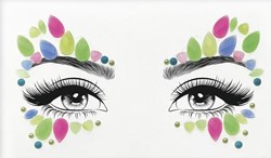 Glow in the Dark Face Jewels Glow Girl