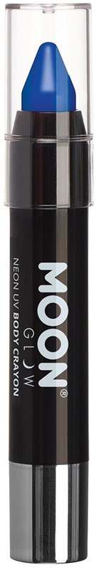 Neon UV Schminkstift Blauw (3,5gr)