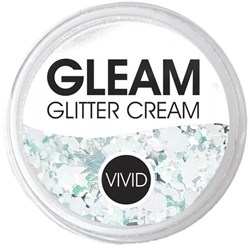 Vivid Gleam Glitter Cream Avalanche White - 30gr