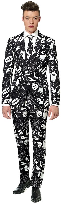 Herenkostuum Suitmeister Halloween Black Icons