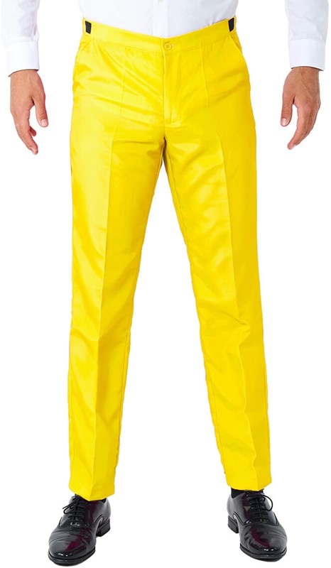 Herenkostuum Suitmeister Solid Yellow (broek)